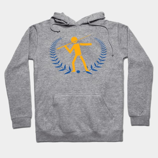 Javelin throw Javelins thrower Hoodie by Foxxy Merch